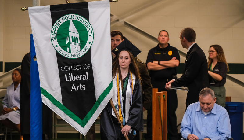 Graduation on campus for the class of 2024