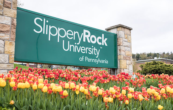 Slippery Rock Sign