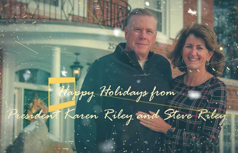 President Karen and Steve Riley