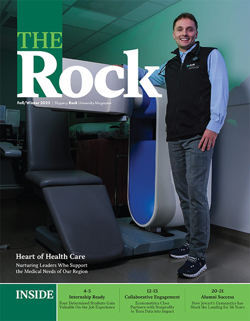 SRU Rock Magazine Cover