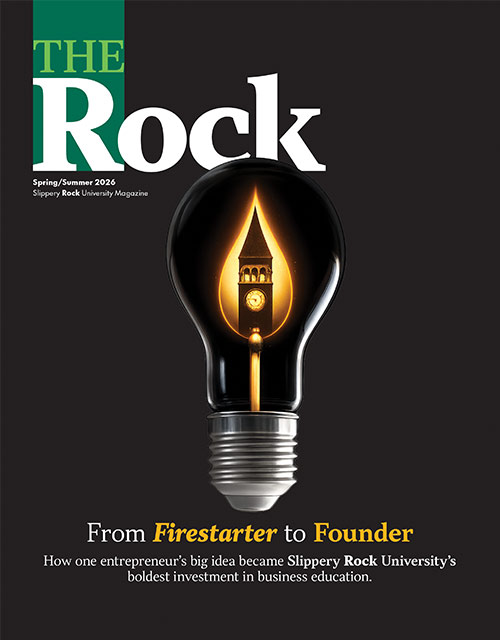 SRU Rock Magazine Cover