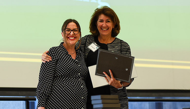 Emily Dolan and Karen Riley
