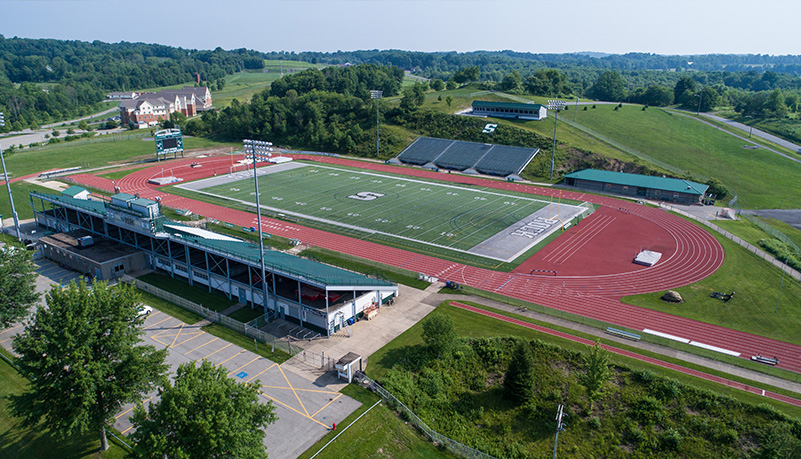 Football stadium