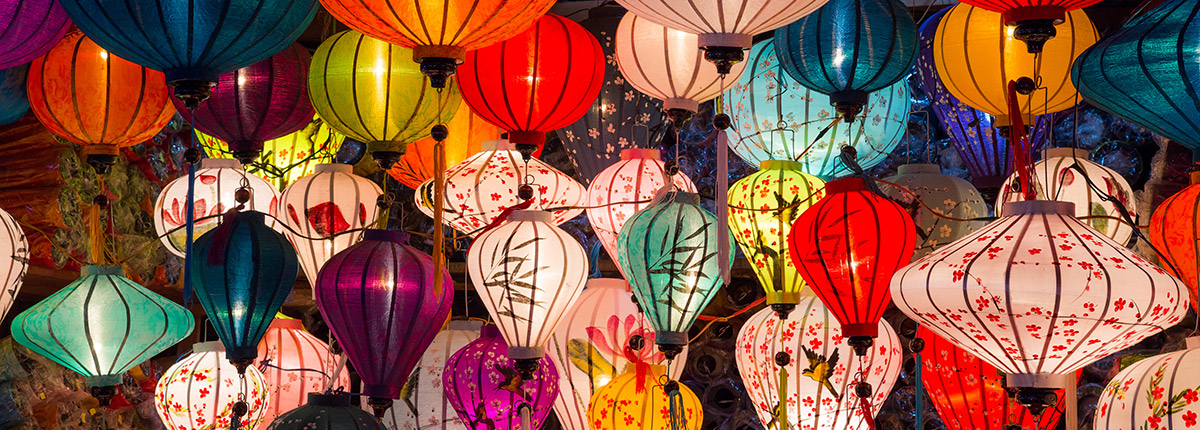 Collection of Asian Lanterns
