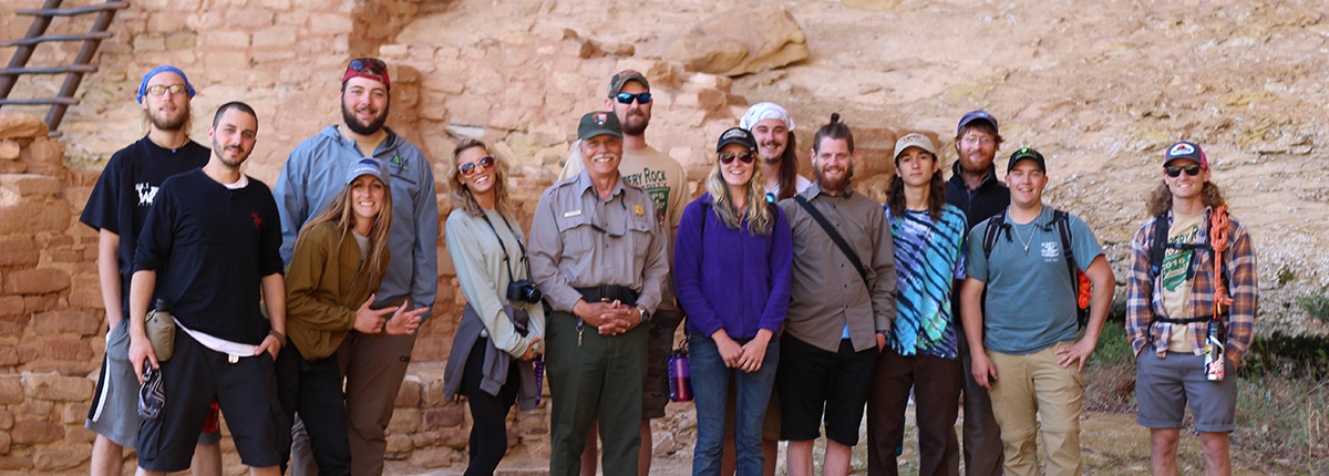 Park ranger teaching