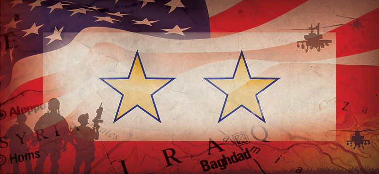 gold star banner american flag and army montage