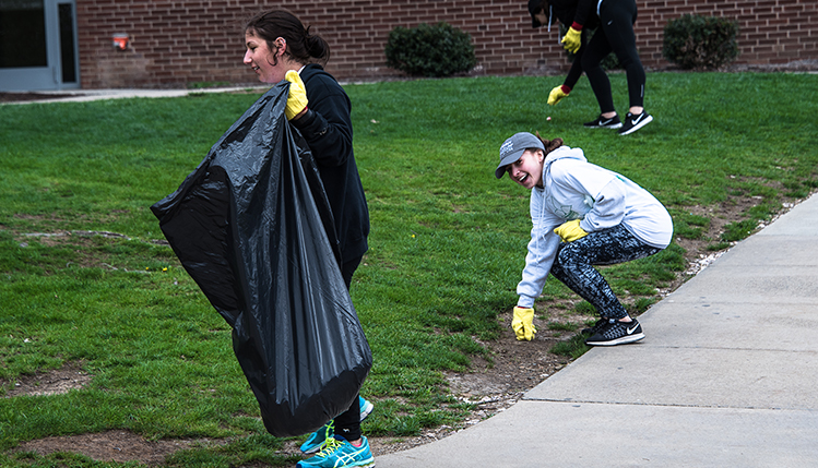 campus cleanup event