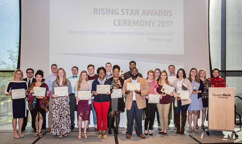 Rising Star Award Winners 2016-17