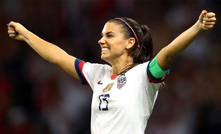 Alex Morgan will be on campus for a speaking event on Sept. 22 at 2:00